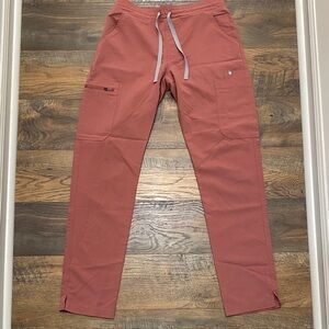 Figs Mauve Yola Scrub Bottoms XS